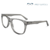 ScreenTime Wayfarer Computer Glasses – Pearl Grey